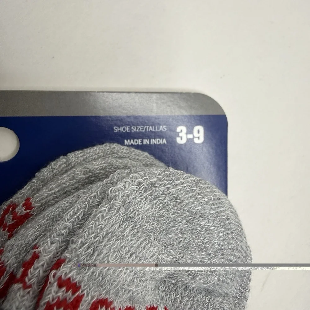 Hanes Moves X-Temp Boys Ankle Socks 12 Pairs Gray Shoe Size 3-9 New
